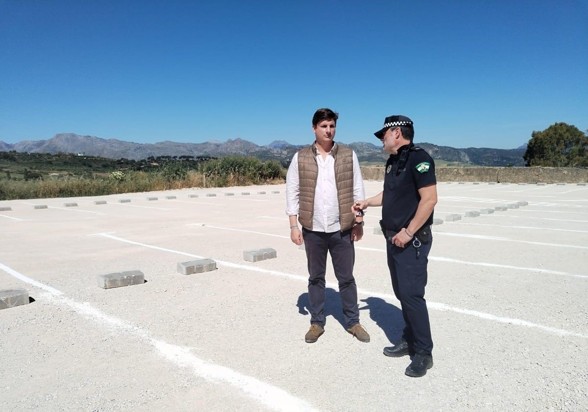 Nuevas plazas de aparcamiento en Ronda: el barrio de San Francisco suma 160 más