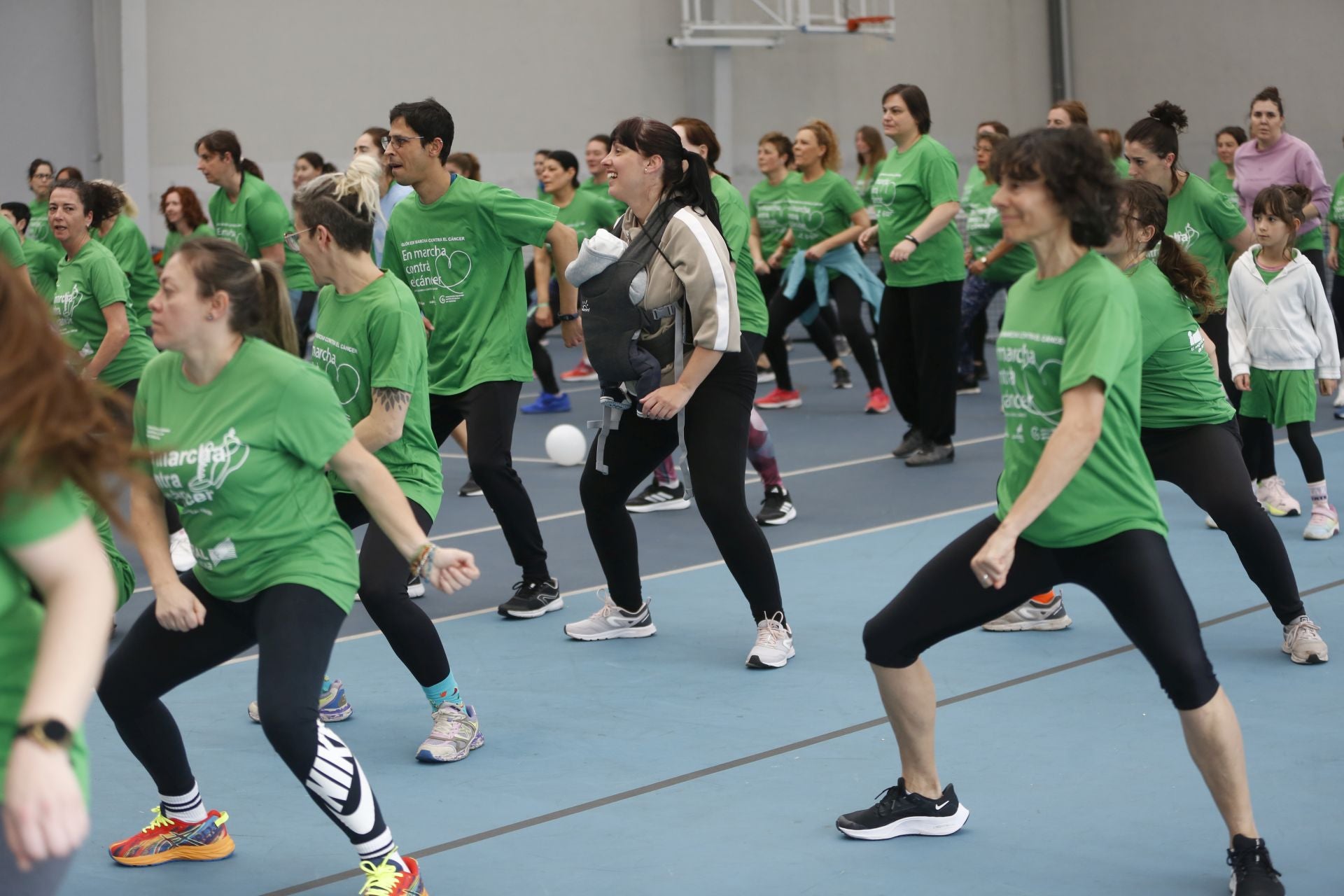 Zumba contra el cáncer en Gijón