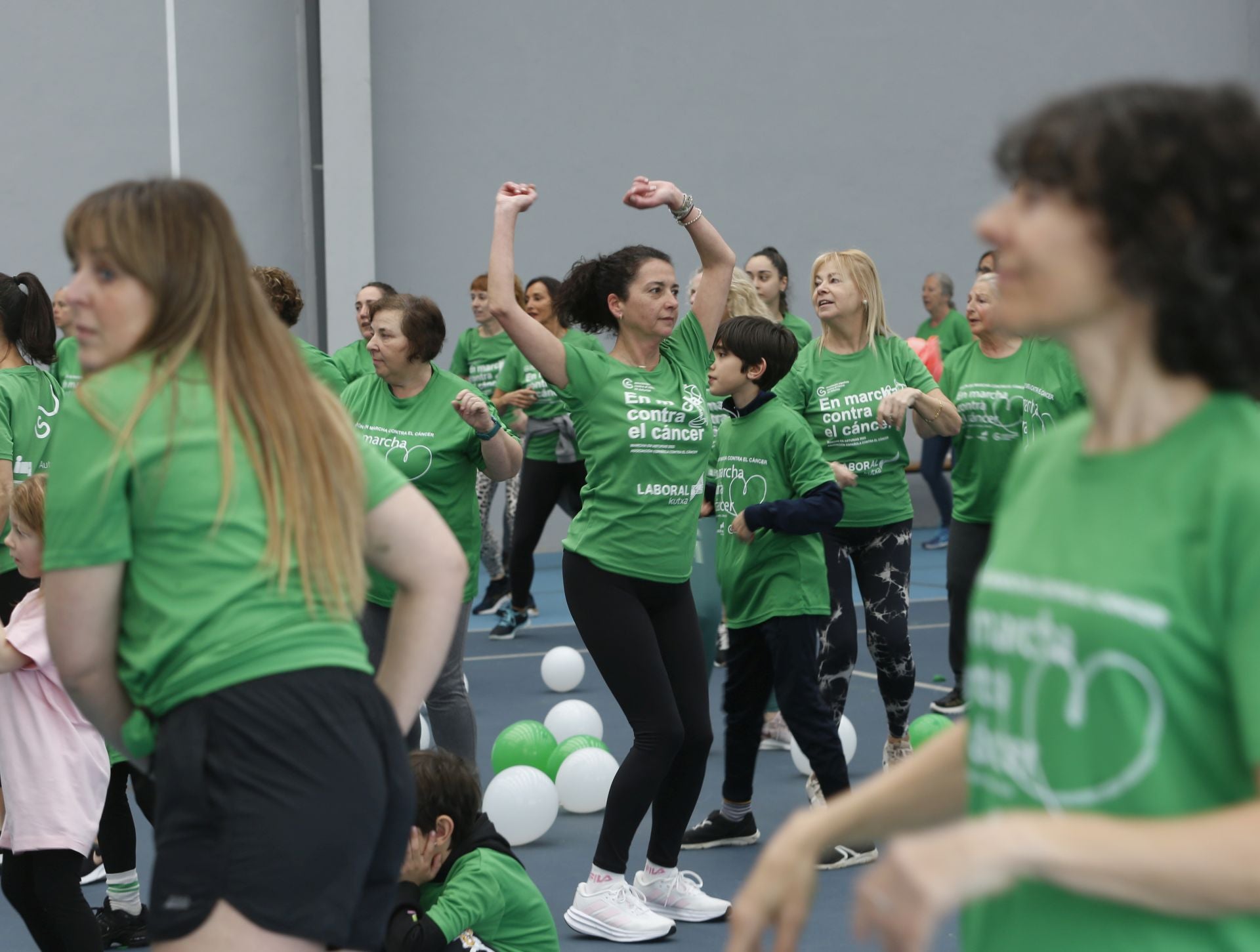 Zumba contra el cáncer en Gijón
