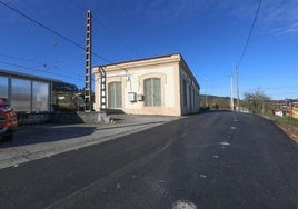 Imagen de archivo de la estación de tren de Cancienes donde se bajó el presunto autor de dos robos con intimidación.