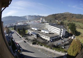 Hospital Valle del Nalón, en Riaño, Langreo.