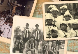 Collage de fotos antiguas de Medina de Rioseco