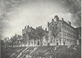 Edificio de la Electra Popular Vallisoletana en 1911.