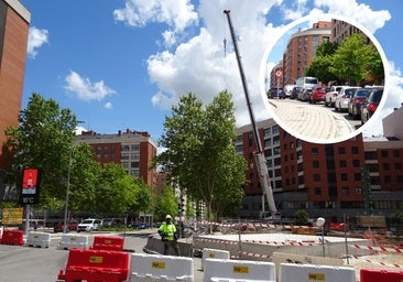 Otro corte por obras colapsa el acceso a Parquesol por el sur hasta la ronda