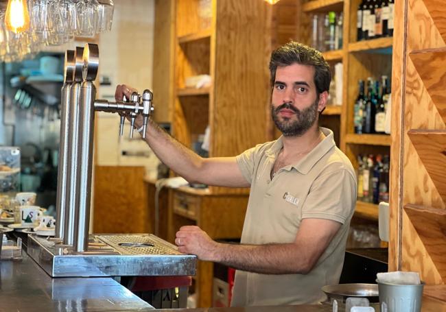 Jesús García, hostelero de Huerta del Rey