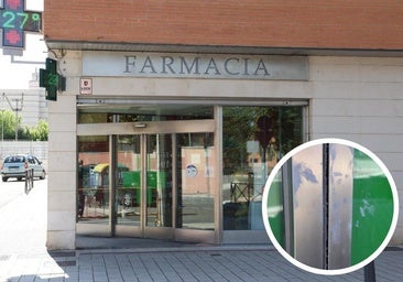 Pillan 'in fraganti' a dos hombres cuando robaban en una farmacia