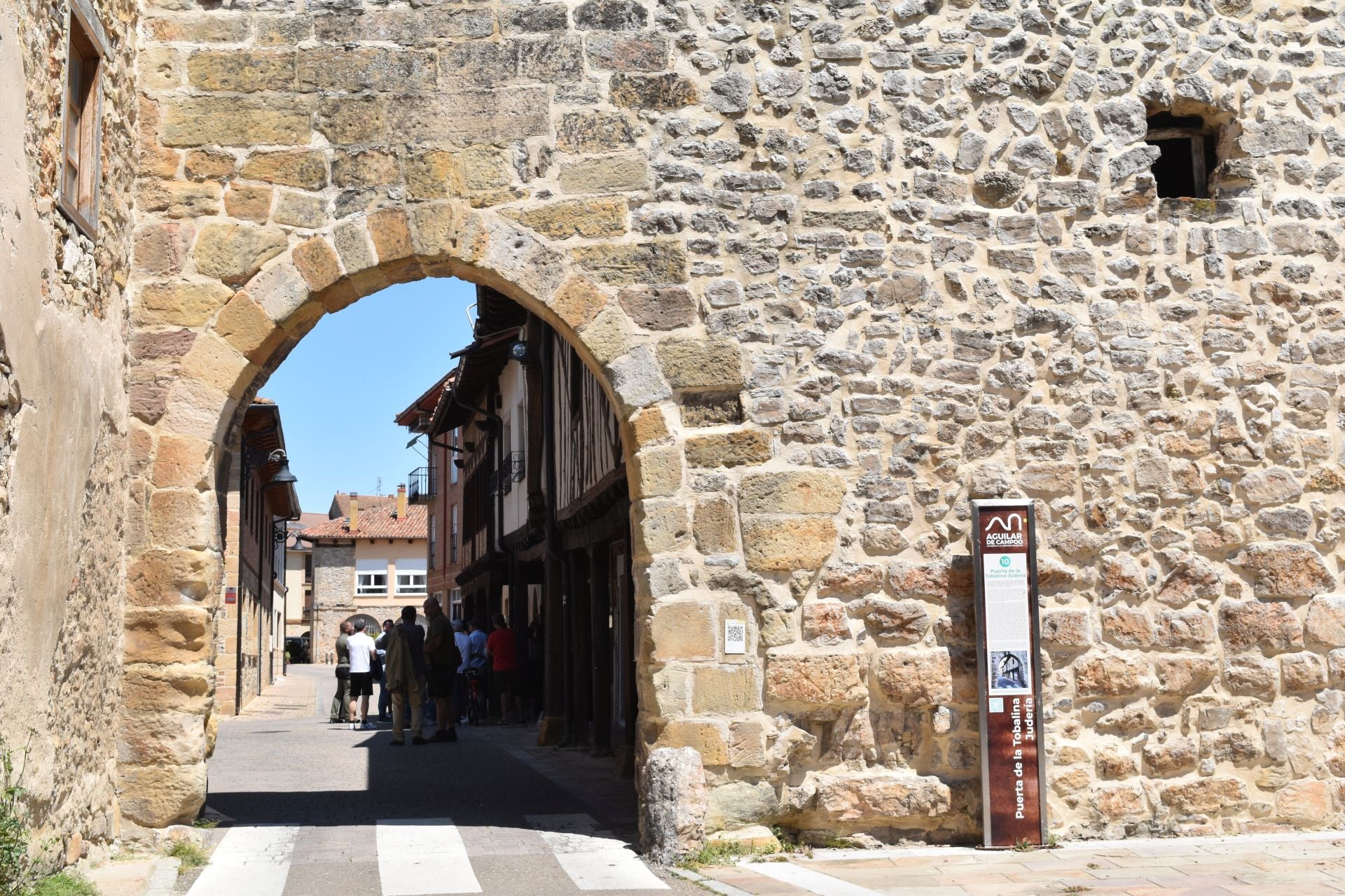 Caminar y charlar en Aguilar de Campoo