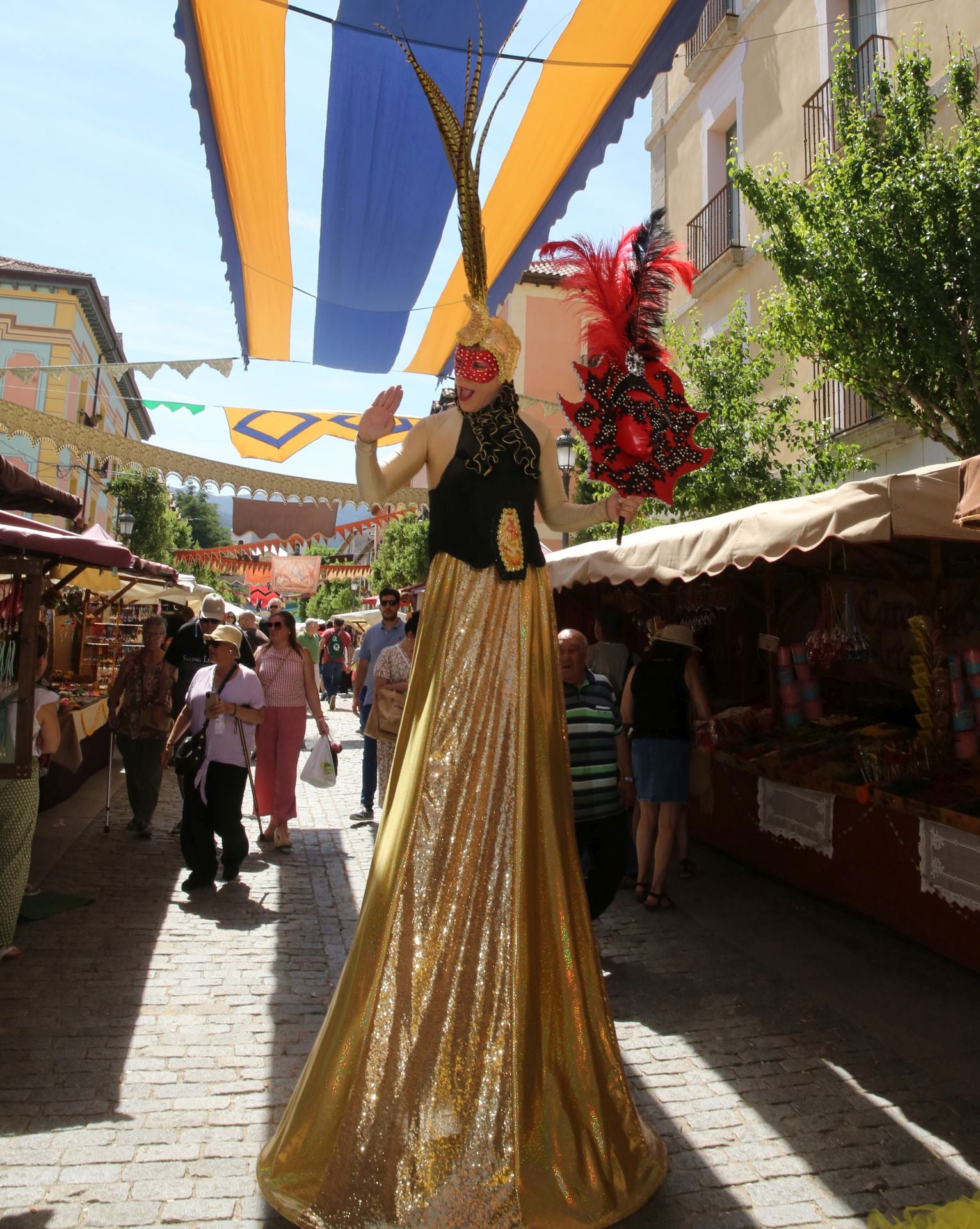 El Mercado Barroco de La Granja, en imágenes