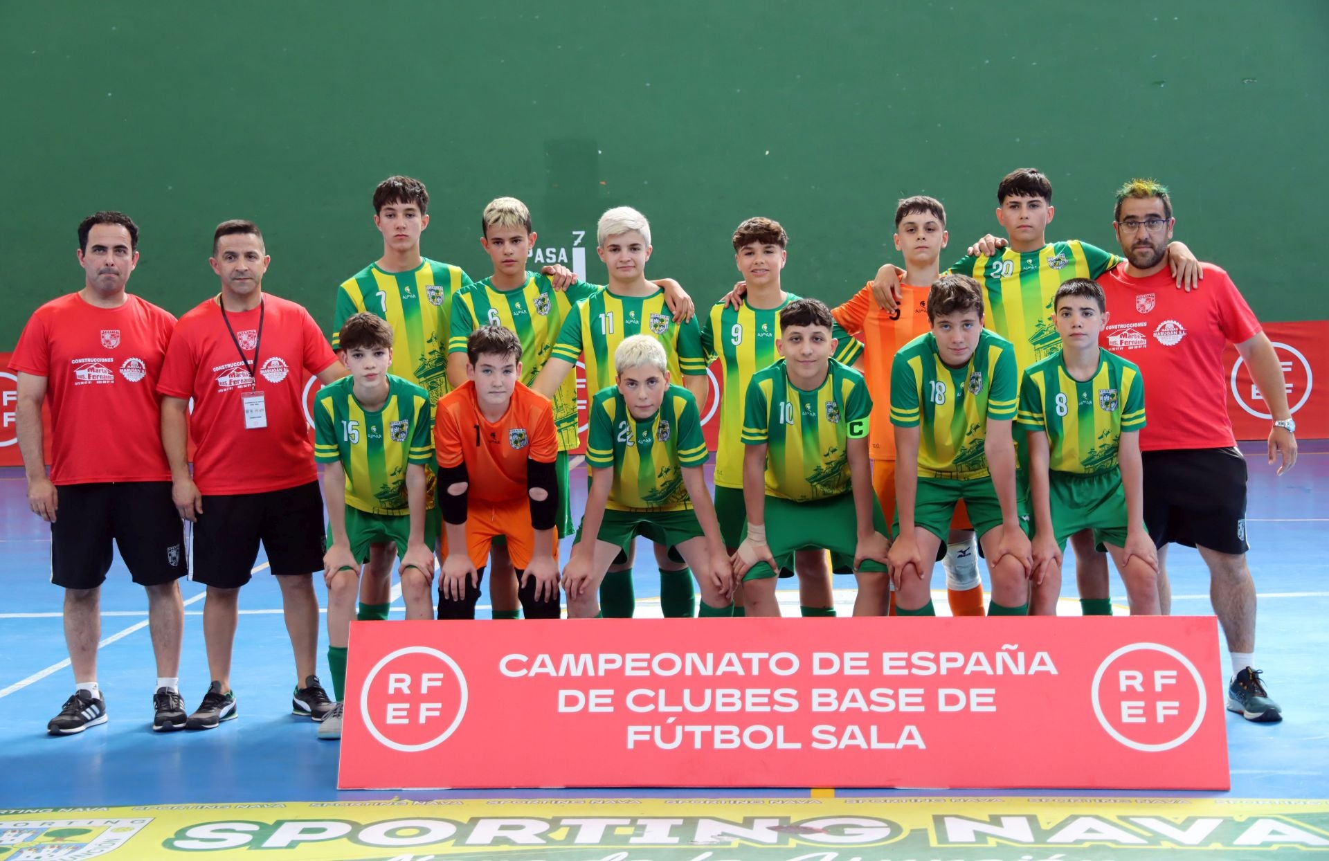 La derrota del Sporting Nava ante el Santa Coloma