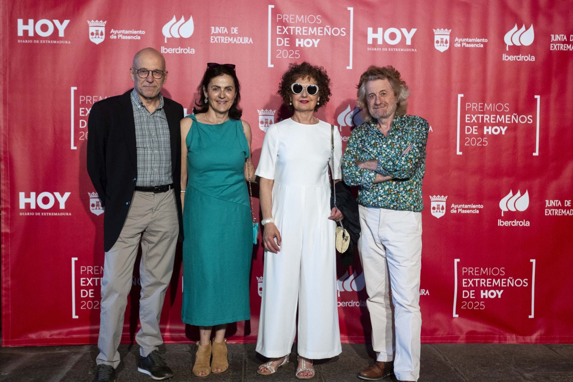 Eugenio Fuentes, Victoria Pelayo, Inés Fernández y Marciano Martín.