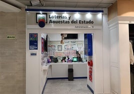 Imagen de la administración que ha entregado el primer premio de este sorteo.
