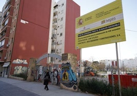 Parcela del antiguo Cuartel de Ingenieros en Valencia, donde se construirán 438 viviendas.