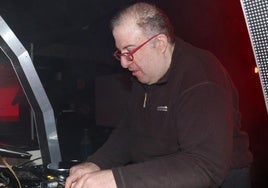 José de Luna, 'Josete', pinchando en el Studio 54.