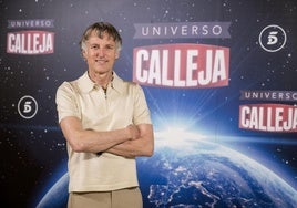 Jesús Calleja, en una imagen promocional de su nuevo programa 'Universo calleja'.