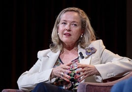 La presidenta del BEI, Nadia Calviño.